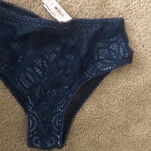 Navy blue panties